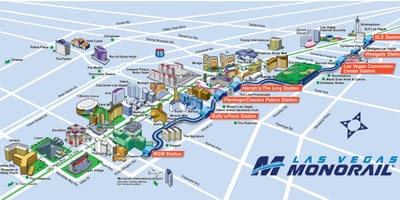 Karte VZD Las Vegas
